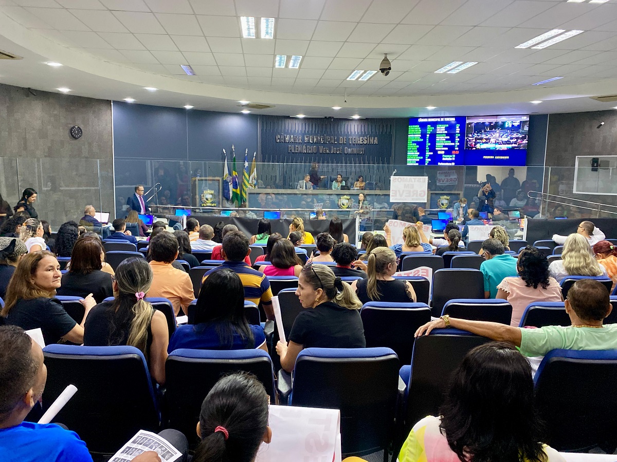 Aumento de 20,8% aos professores de Teresina - Foto: Divulgação/ Câmara Municipal de Teresina