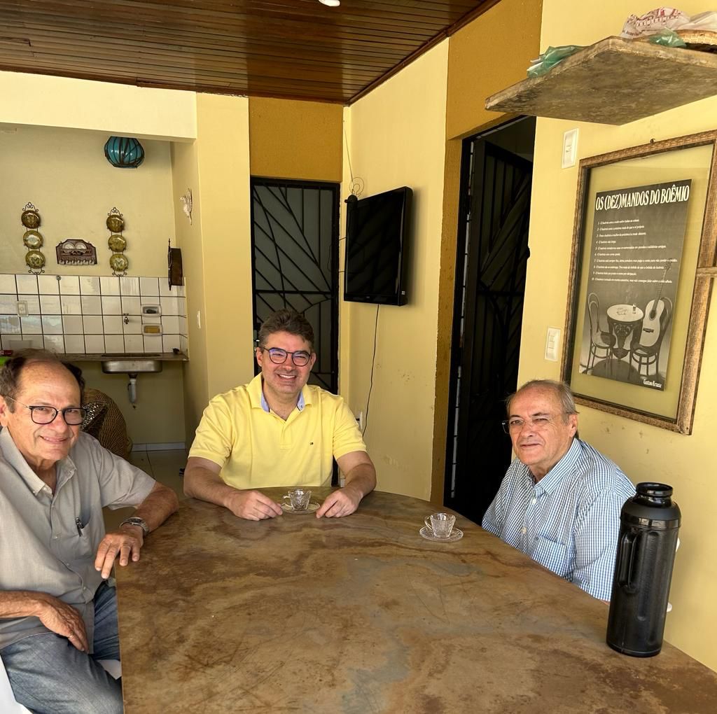 Marco Antônio Ayres, Luciano Nunes e Sílvio Mendes - Foto: Divulgação/Ascom