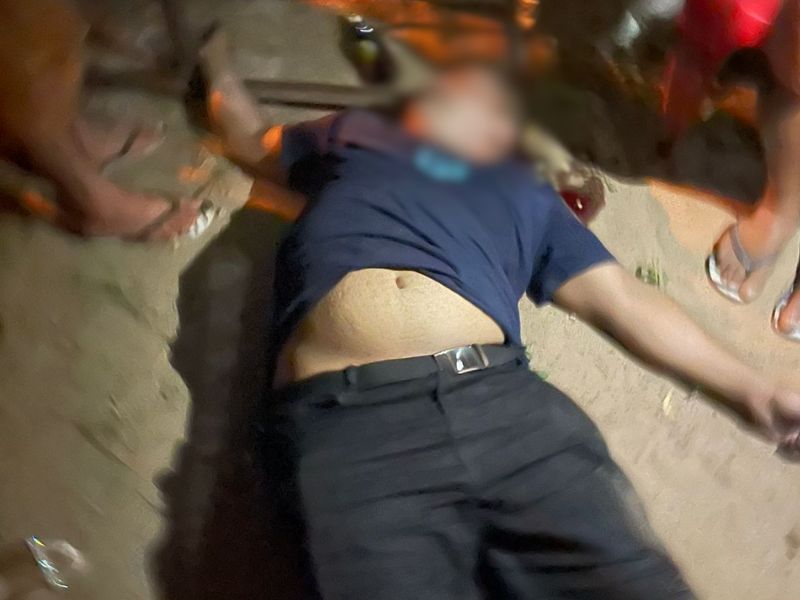 Homem, identificado como Tavinho, foi morto - Foto: Reprodução