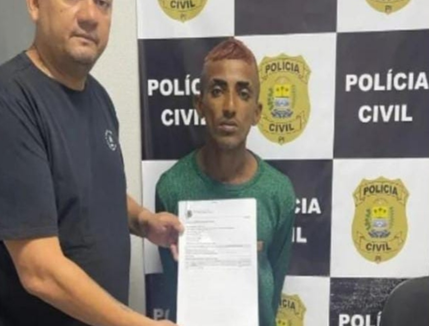 Preso identificado como Kim - Foto: Polícia Civil