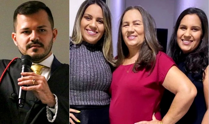 Promotor, prefeita e filhas