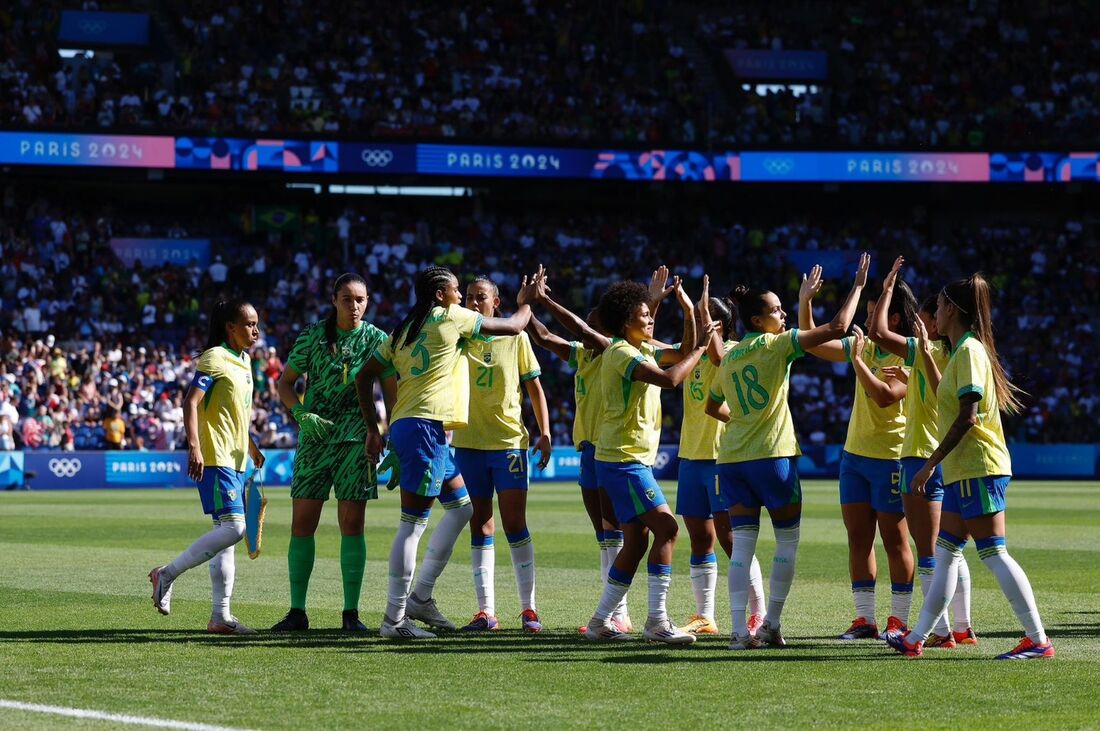 Seleção Brasileira conquista medalha de prata em Paris - Foto: Rafael Ribeiro/CBF