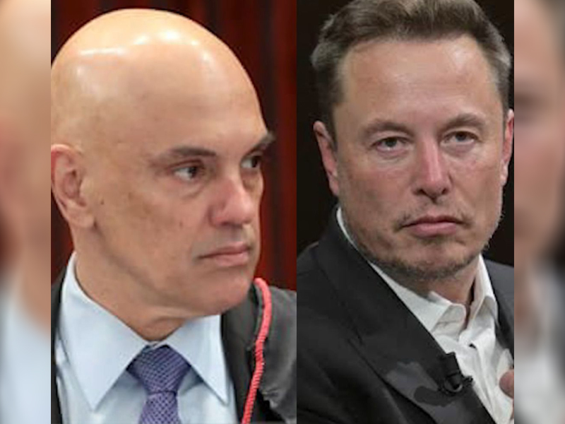 Empresário Elon Musk acusa ministro do STF, Alexandre de Moraes - Foto: Reprodução