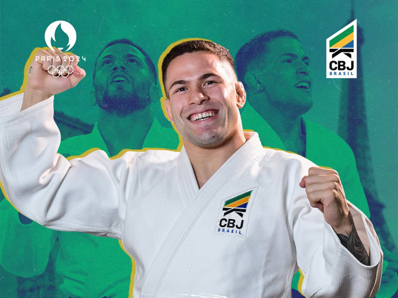 Judoca brasileiro Willian Lima - Foto: Divulgação/ CBJ