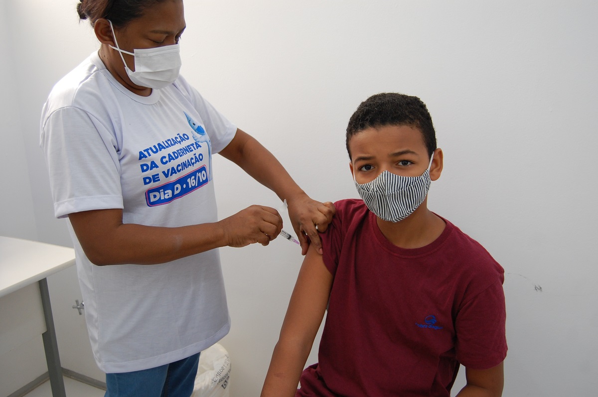 Vacinação contra dengue - Foto: FMS