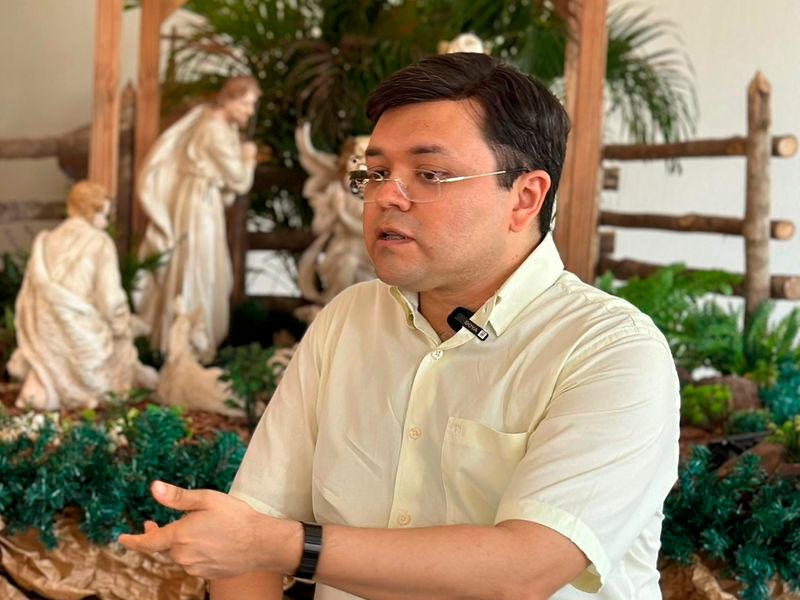 Padre Anderson, da Paróquia São João Batista e São João XXIII - Foto: Thiago Rodrigues/ Lupa1