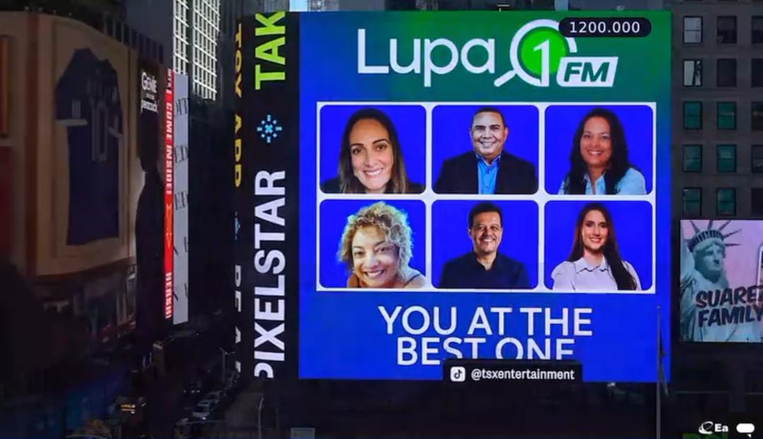 Lupa1 FM na Times Square