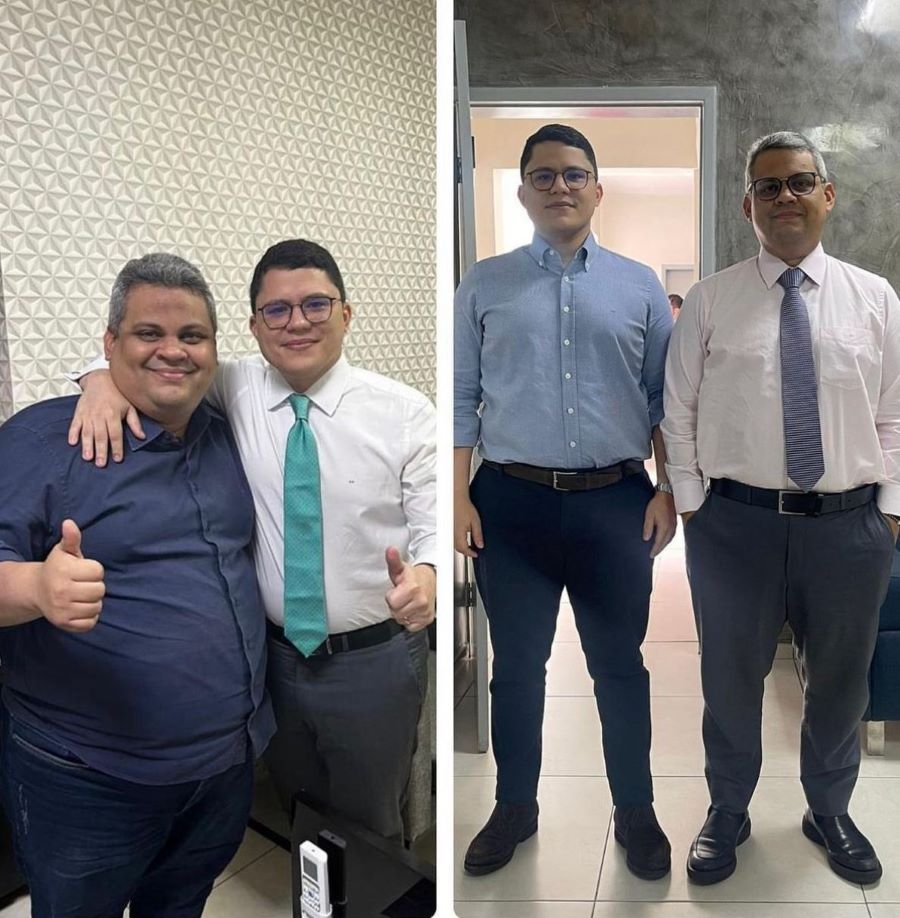 Advogado comemorou o resultado da cirurgia nas redes sociais - Foto: Reprodução