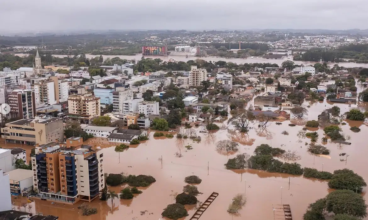 Enchentes no Rio Grande do Sul - Foto: Marcelocaumors/Instagram