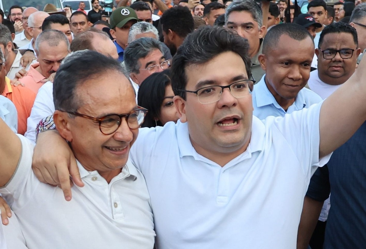 Governador Rafael Fonteles e Dr. Hélio - Foto: Divulgação