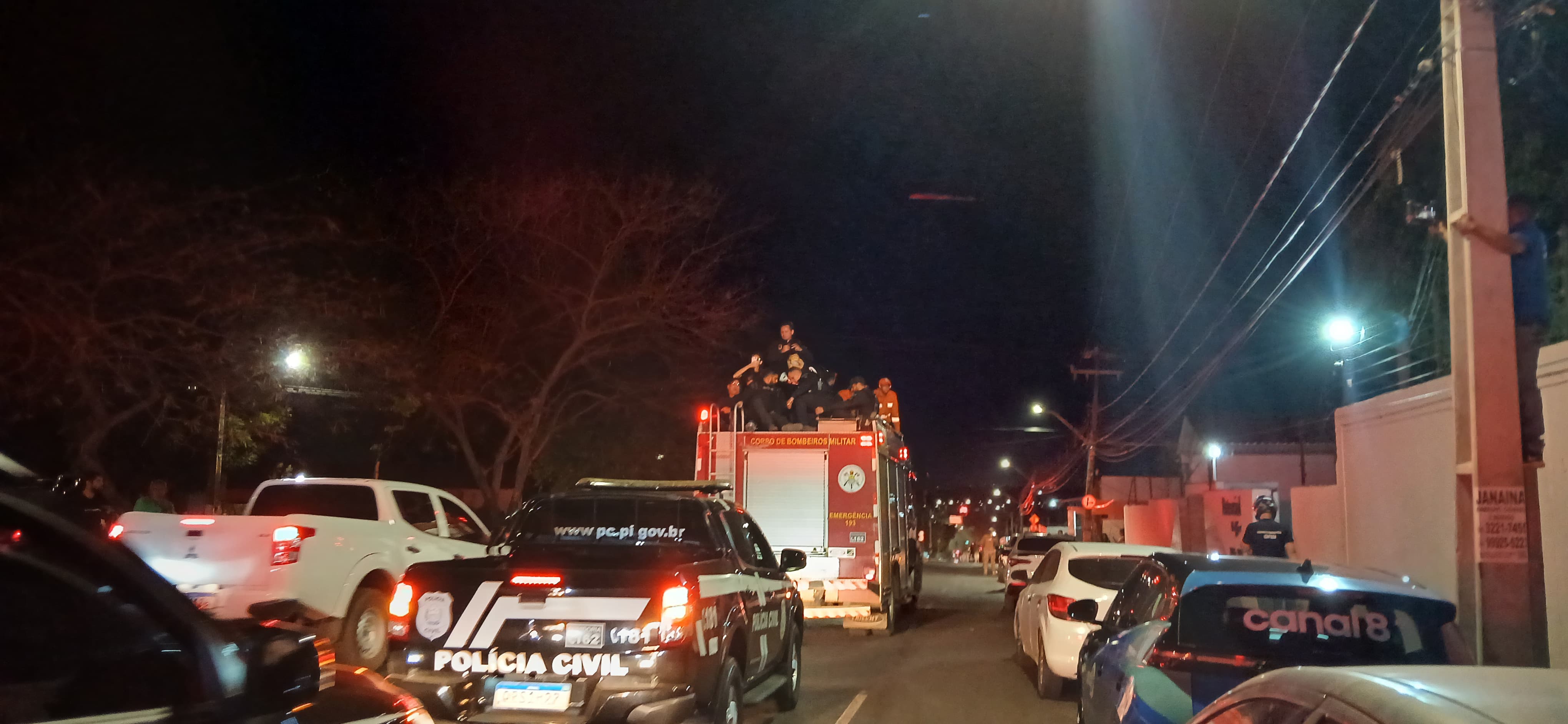 Cortejo em homenagem ao Policial Marcelo Soares - Foto: Thawan William/Lupa1